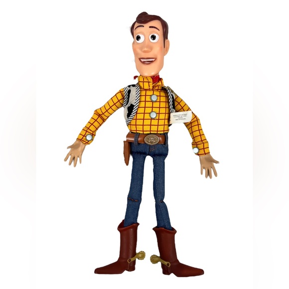 Disney Toys Disney Toy Story Talking Woody Pull String Doll 5 Pixar